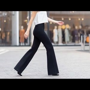 Spanx Perfect Pant Flare Ponte Small Petite